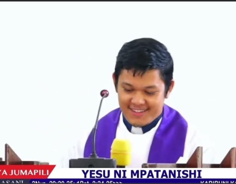 YESU KRISTO NI MPATANISHI